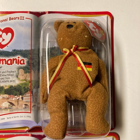McDonald's Ty Beanie Babies "International  Bears II" Collection New Unopened - Picture 2 of 11